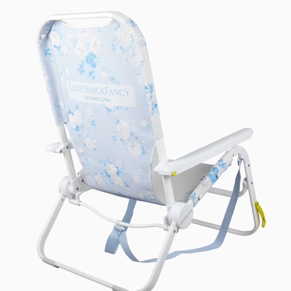LoveShackFancy Sunflow Floral Beach Chair